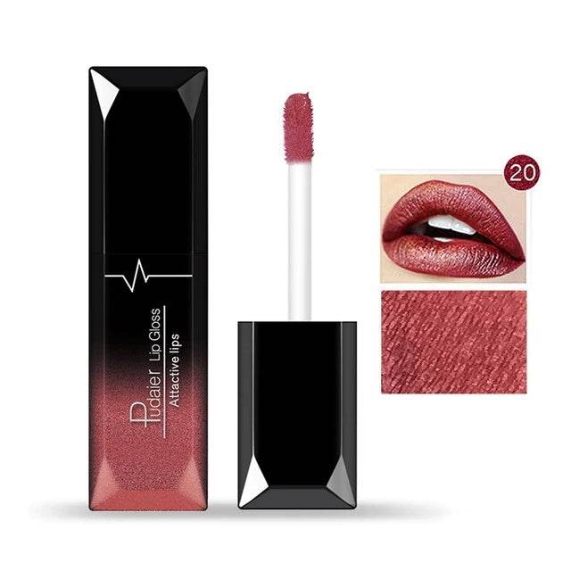 Makeup Matte Lip Gloss Lipstick - Long-Lasting, Waterproof, 21 Colors - Buy Center