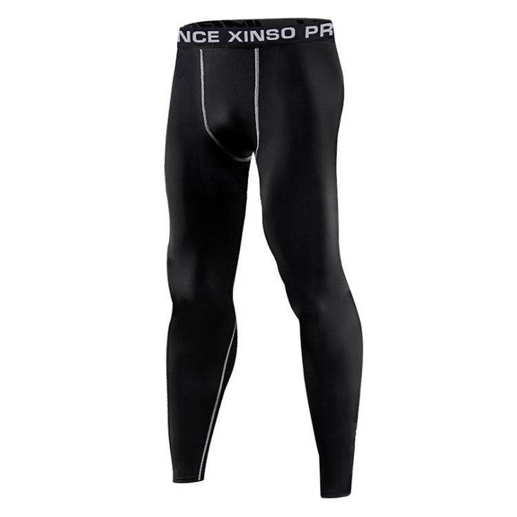 Men's High Elastic Sports Pants - Quick Dry Fitness Bottoms for Activewear - Buy Center
