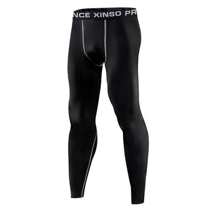 Men's High Elastic Sports Pants - Quick Dry Fitness Bottoms for Activewear - Buy Center