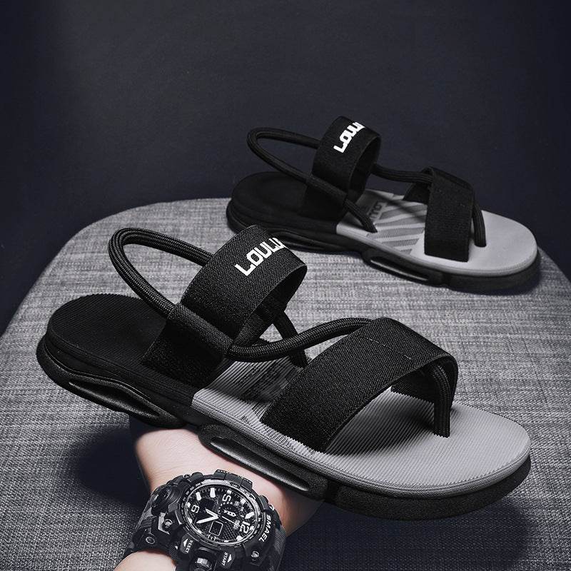 Casual Thick-Soled Men's Sandals - Breathable Open Toe Design for Comfort - Buy Center