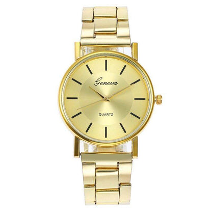Buy Center Ladies Quartz Watch - Simple Fashion with Steel Belt - Buy Center