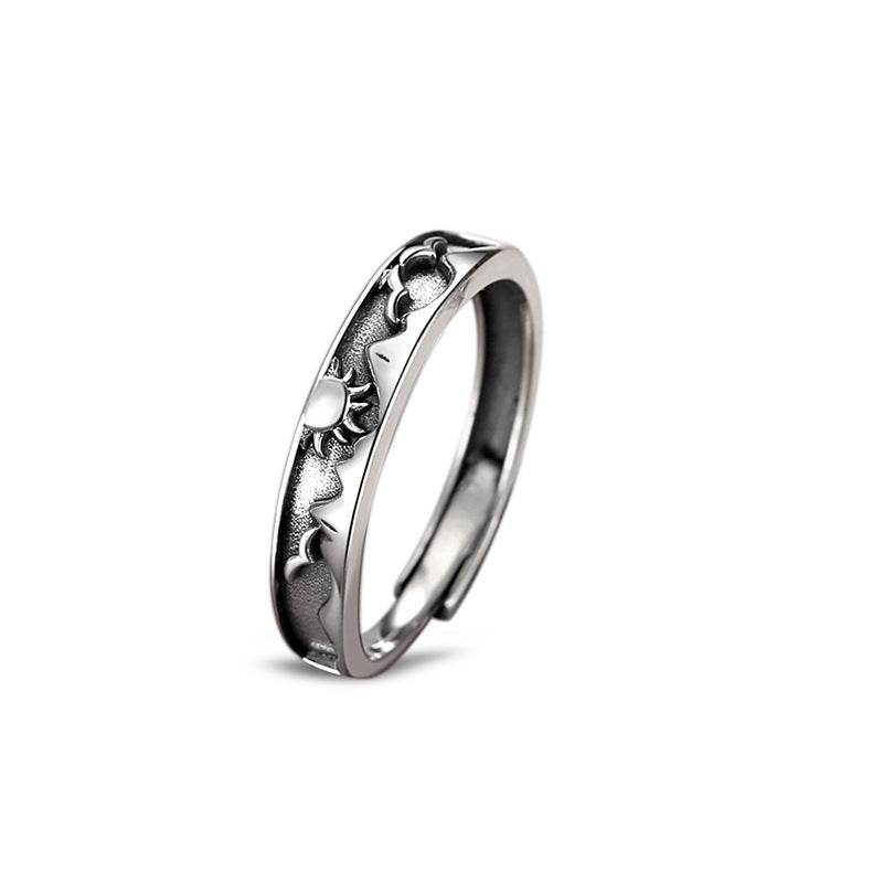 Luxury Adjustable Ring for Men & Women - Stylish 925 Silver Constellation - Buy Center