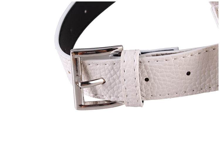 Litchi Pattern Mobile Phone Waist Bag - Stylish Imitation Leather Belt Bag - Buy Center