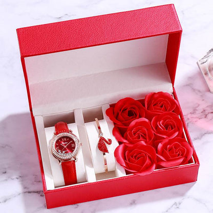 Elegant Women's Watches - Premium Genuine Leather, Valentine's Gift 2025 - Buy Center