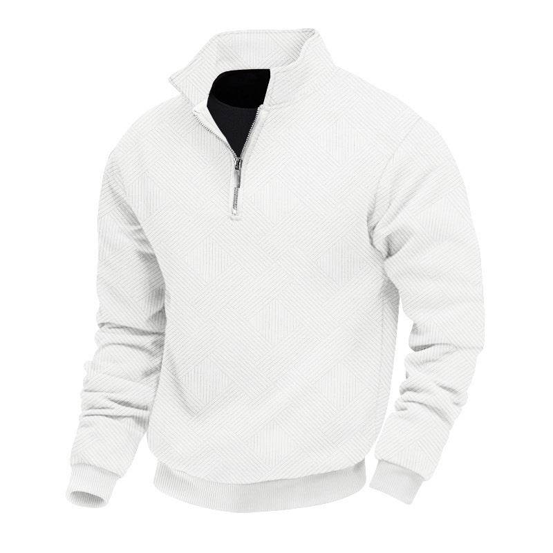 Buycenter Men's Loose-Fitting Pullover - Casual Long Sleeve Top - Buy Center