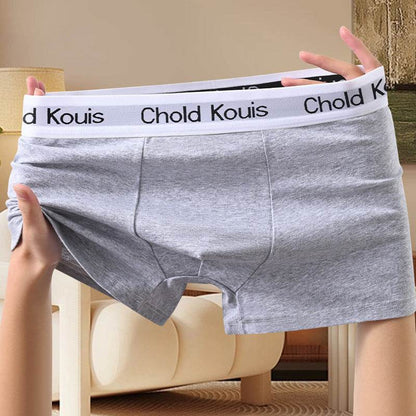 Breathable Men's Boxers - Seamless Comfort in Trendy Solid Colors - Buy Center