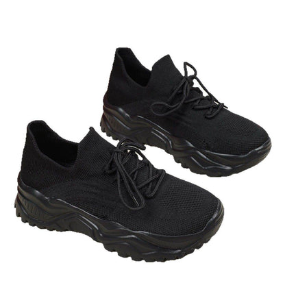 Buycenter Plus Size Sporty Women's Sock Shoes - Breathable Flyknit Design - Buy Center