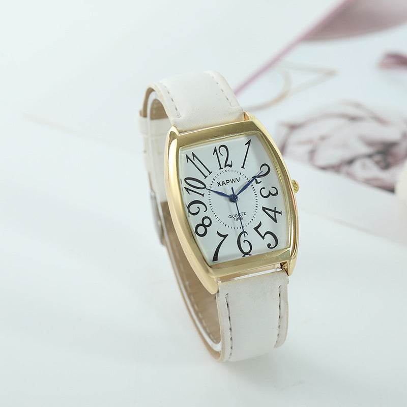 Stylish Square Belt Watch for Girls - Trendy Fashion in Various Colors - Buy Center