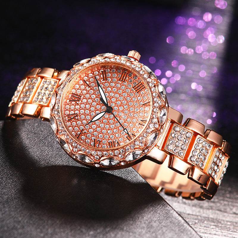 Buy Center Gold Sky Star Watch for Women - Diamond Steel, Shockproof - Buy Center