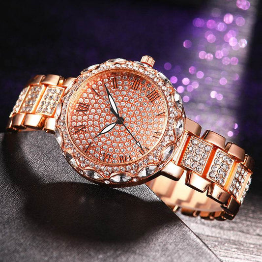 Buy Center Gold Sky Star Watch for Women - Diamond Steel, Shockproof - Buy Center