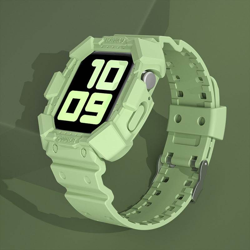 Stylish Silicone Apple Watch Strap - Compatible with iWatch6, Vibrant Colors - Buy Center