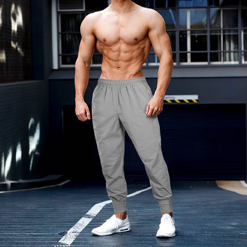 Buycenter Men's Fitness Sports Trousers - Thin Loose Casual Pants - Buy Center