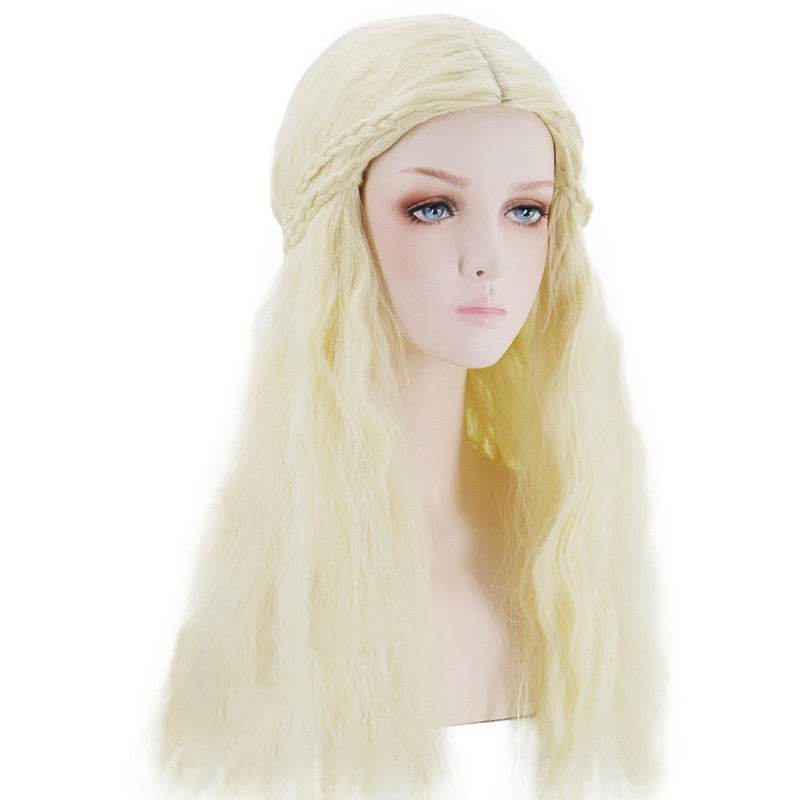 Game of Thrones Cosplay Wig - Lightweight Human Hair, 65cm for Authentic Style - Buy Center