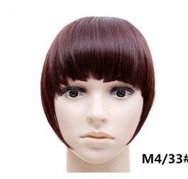 Stylish Synthetic Hair Bangs - Easy Apply Blunt Cut Hairpiece Accessory - Buy Center