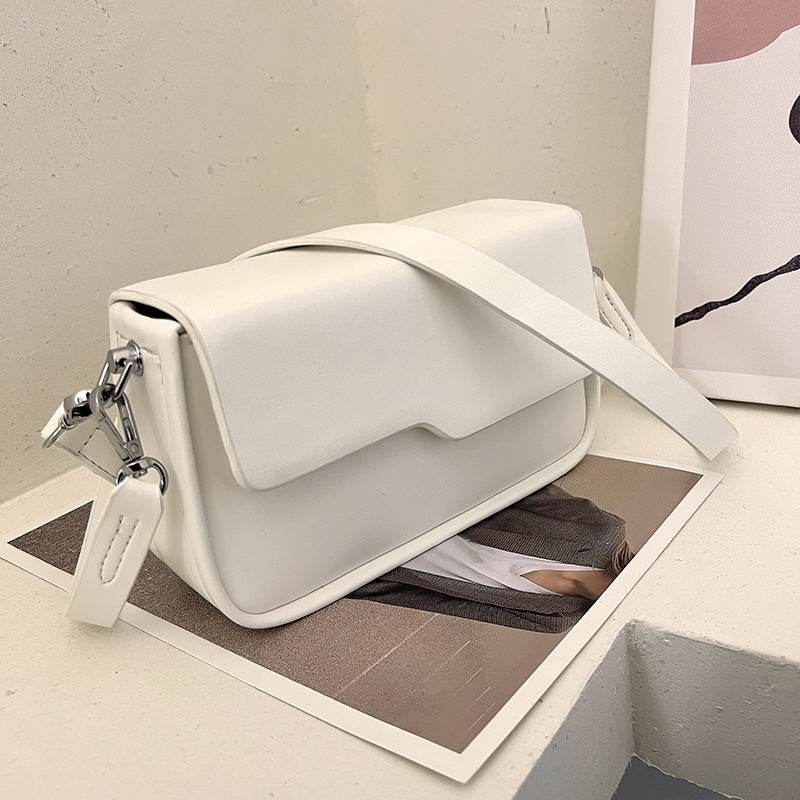 Korean Style Niche Baguette Bag - Simple Chic Underarm Shoulder Bag - Buy Center
