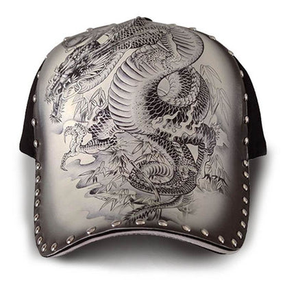 Buycenter Personalized Dragon Print Cap - Stylish Sun Protection - Buy Center