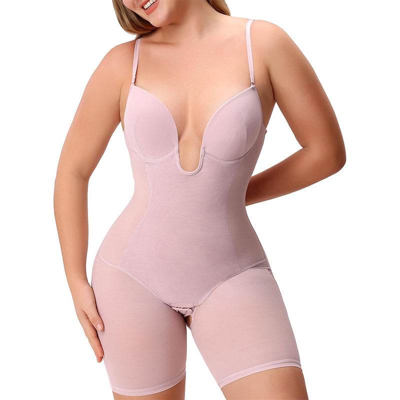 Sexy Belly-Contracting Jumpsuit Sling - Supportive & Figure-Hugging Style - Buy Center