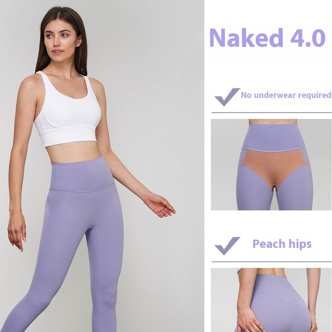 High Waist Lycra Yoga Pants for Women - Super Stretch & Skinny Fit - Buy Center