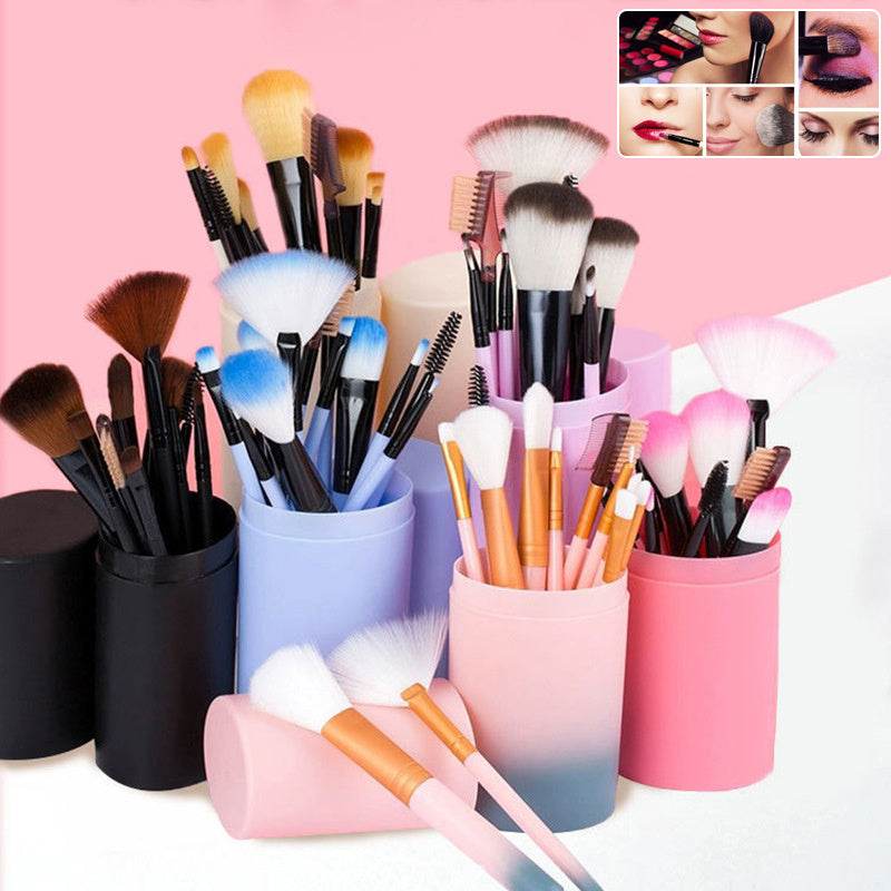 12pcs Makeup Brush Set - Stylish & Durable for Flawless Application - Buy Center