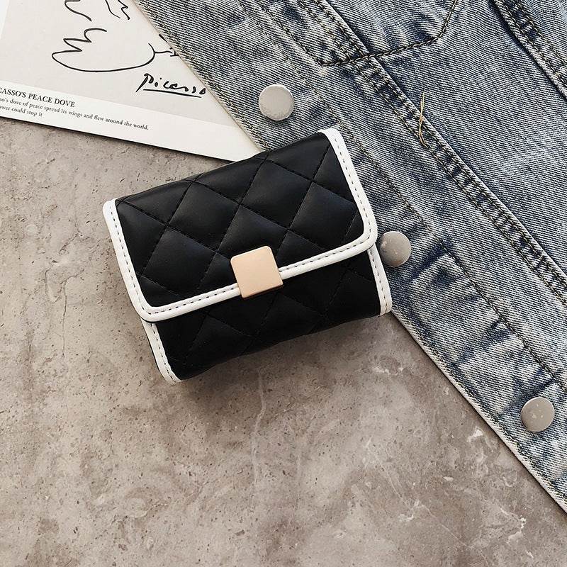 Trendy PU Leather Coin Purse - Stylish Short Wallet for Women 2025 - Buy Center