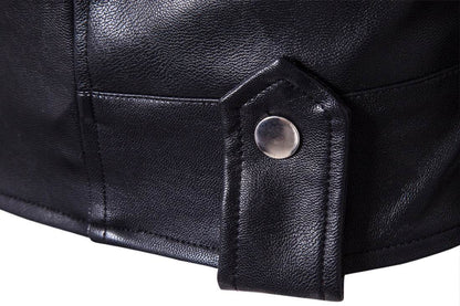 Trendy Men's Motorcycle Leather Jacket - Genuine Cow Split Suede 2025 - Buy Center