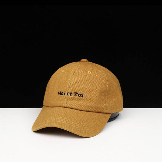 Buycenter Korean Style Embroidered Baseball Cap - Spring/Summer Essential - Buy Center