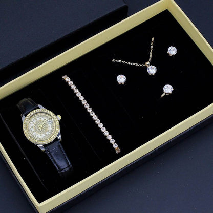 New Ladies Valentine's Day Watch Jewelry Set - Stylish Accessories for Any Occasion - Buy Center