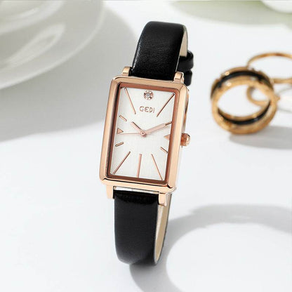 Retro Square Plate Women's Watch - Trendy Bracelet in 5 Stylish Colors - Buy Center