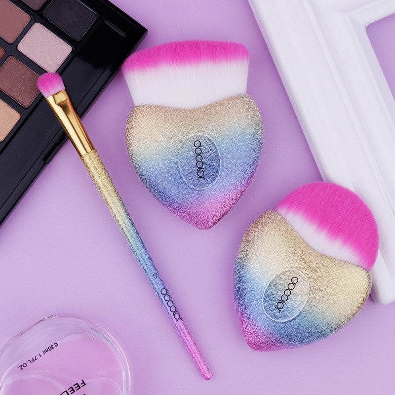 Wave-Like Makeup Brush Set - Luxurious Non-Shedding Bristles 2025 - Buy Center