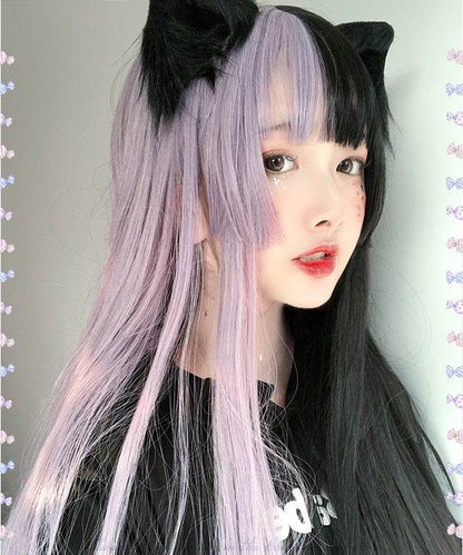 Vibrant Lolita Double Ponytail Wig - 60cm High Temperature Wire Style - Buy Center