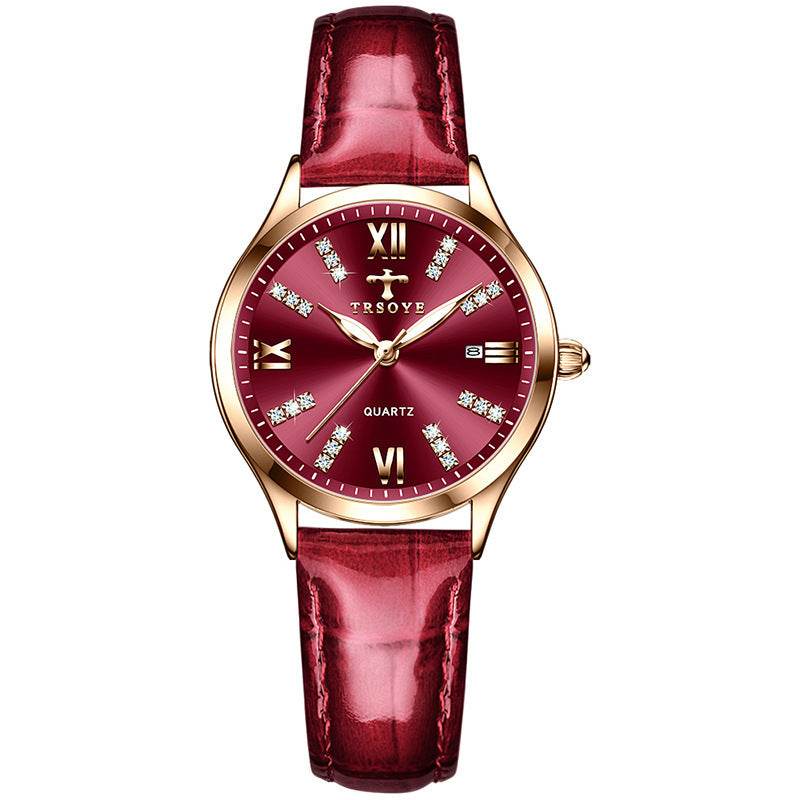 Buycenter Women's Delicate Waterproof Quartz Watch - Elegant Small Dial - Buy Center