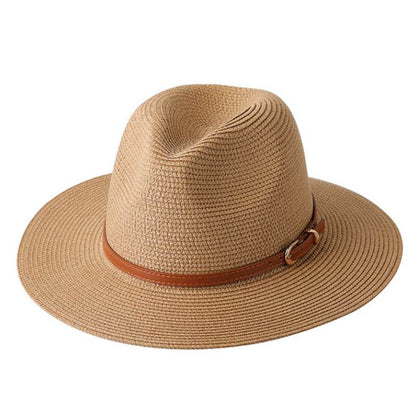 Buycenter Outdoor Sun-Proof Straw Hat - Large Brim, Fashionable & Breathable - Buy Center
