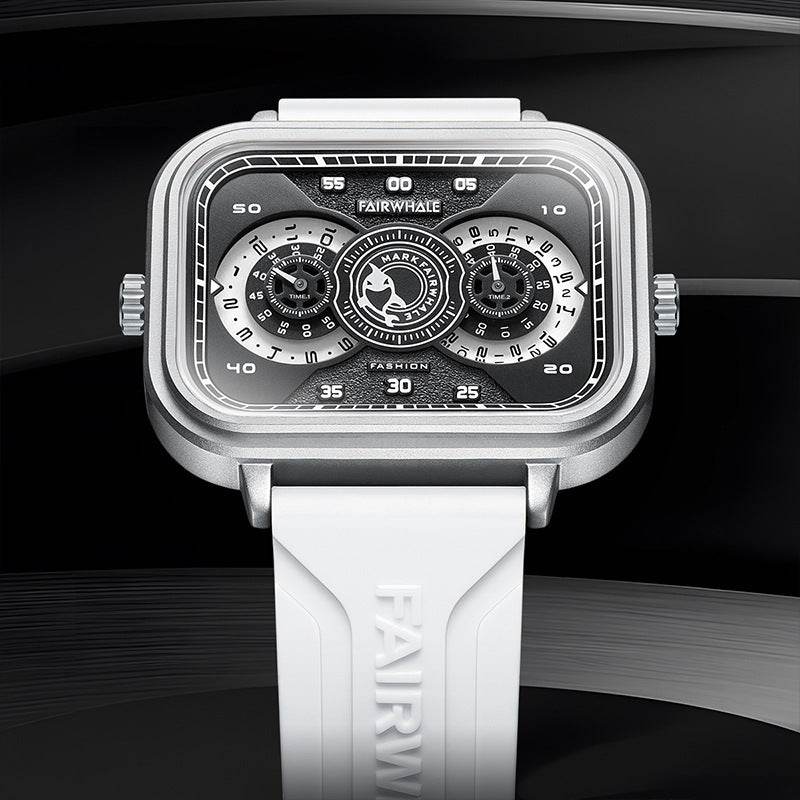 Buy Center Men's Waterproof Fashion Watch - Luminous Quartz with Double Inserts - Buy Center