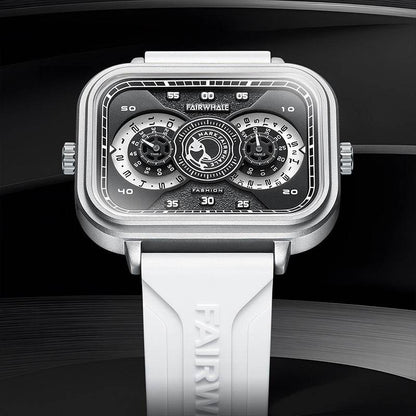 Buy Center Men's Waterproof Fashion Watch - Luminous Quartz with Double Inserts - Buy Center