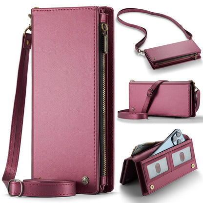 Universal Leather Wallet Case - Crossbody Phone Holder, Stylish & Functional - Buy Center
