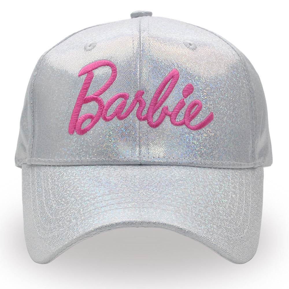 Buycenter Colorful Barbie Girl Baseball Cap - Pink Embroidered Fashion Hat - Buy Center