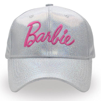 Buycenter Colorful Barbie Girl Baseball Cap - Pink Embroidered Fashion Hat - Buy Center