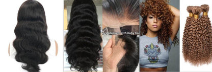 Kinky Curly Wave Human Hair Wig - Medium Length for Natural Look - Buy Center