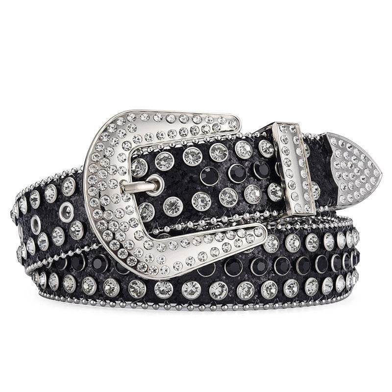 Men Women Alloy Punk Rock Rivet Belt - Stylish & Durable Fashion Accessory - Buy Center