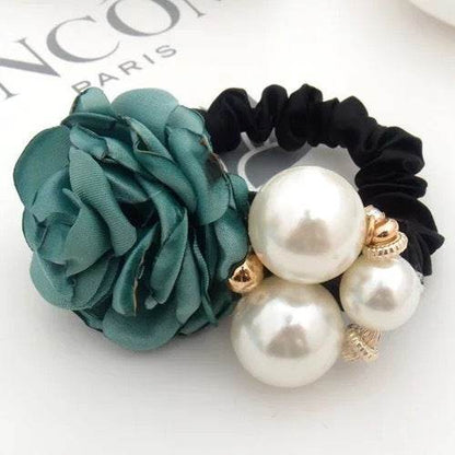 Handmade Camellia Hair Tie Headdress - Vintage Floral Accessory 2025 - Buy Center