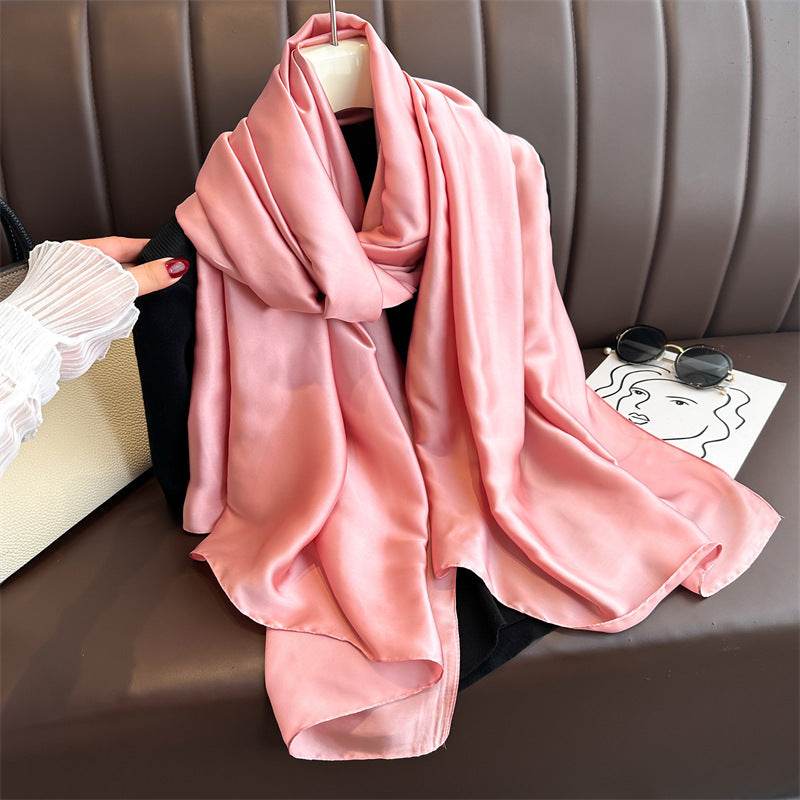 Pure Color Long Scarves - Women's Spring Autumn All-Match Accessory - Buy Center