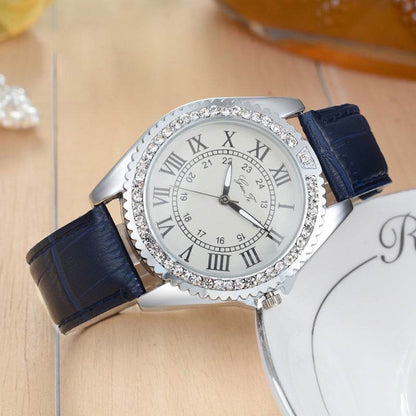 Fashion Belt Roman Scale Gear Watch - Stylish Quartz Bracelet for Women - Buy Center