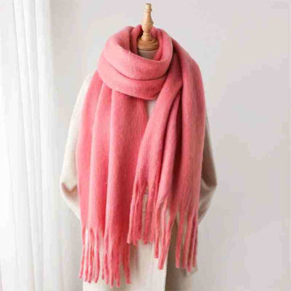 Women's Cashmere Winter Scarf - Soft Terylene Wrap for Cold Weather Style - Buy Center