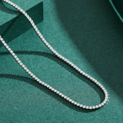 S925 Sterling Silver Necklace - Diamond Inlaid for Influencers 2025 - Buy Center