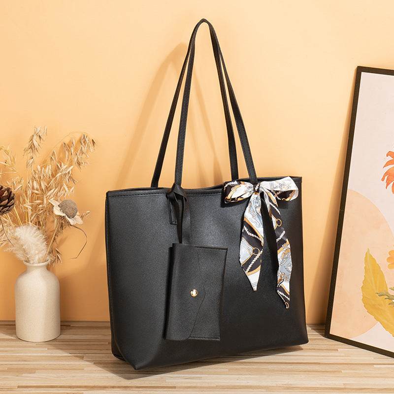 Buycenter Large Capacity Tote Bag - Women's Diamond Plaid Design - Buy Center