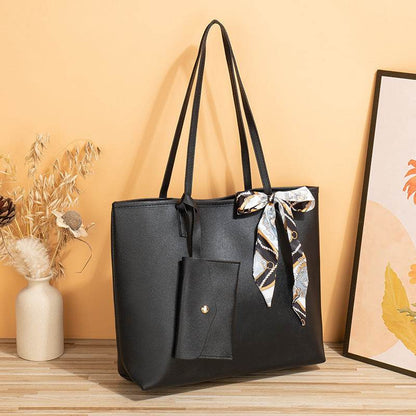 Buycenter Large Capacity Tote Bag - Women's Diamond Plaid Design - Buy Center