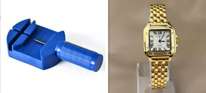 Elegant Steel Strip Roman Scale Watch - Women's Premium European Design - Buy Center