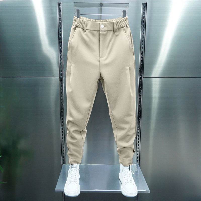 Casual Cropped Harem Pants for Teens - Trendy Loose Tapered Style - Buy Center