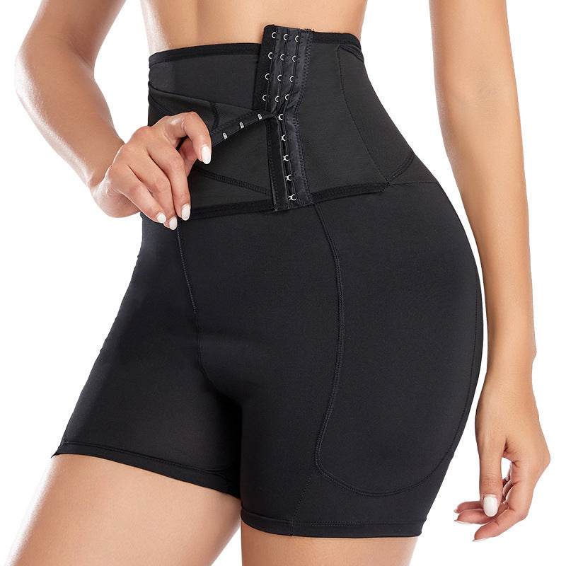 Buycenter Plus Size High Waist Belly Band Pants - Women's Body Shaping Shorts - Buy Center