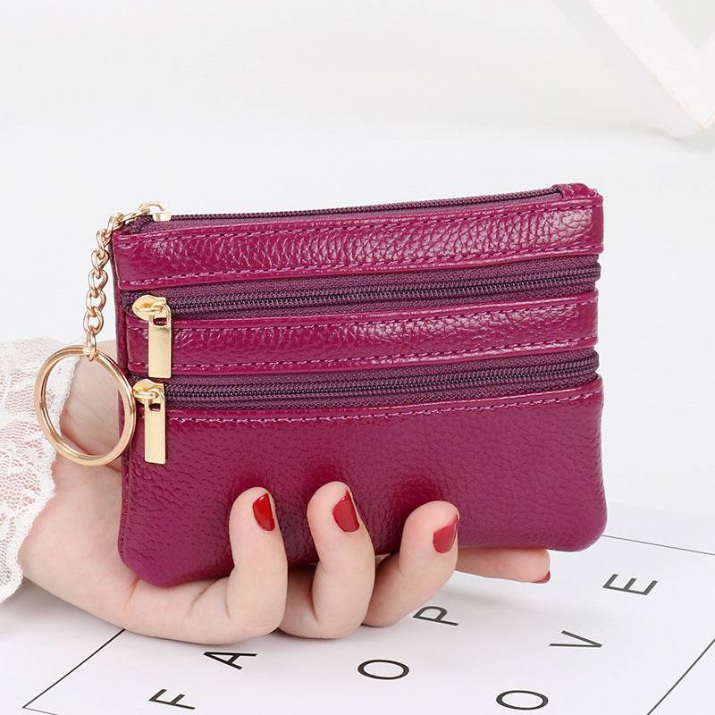 Women's Authentic Leather Coin Purse - Stylish & Compact Accessory 2025 - Buy Center